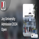 Joy University Admission 2024 Open; Check Direct Link Here